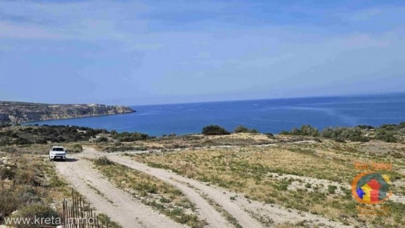 Pitsidia Kreta, Pitsidia, Grundstück (4.000m²) mit Meerblick zu verkaufen Grundstück kaufen